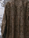 INTO THE EAST 25 Autumn/Winter Moss Green Dark Pattern Print Linen Shirt/Straight Pants ITE-E1DGAW004GR21SH-LV Top